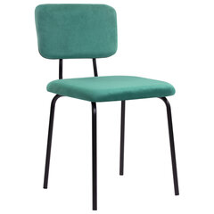 Стулья BRABIX &laquo;Dream CF-090&raquo;, КОМПЛЕКТ 4 шт., черный каркас, ткань зеленая, 533253