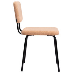 Стулья BRABIX &laquo;Ideal CF-080&raquo;, КОМПЛЕКТ 4 шт., черный каркас, букле бежевый, 533255