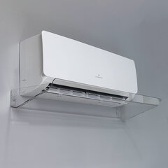 Экран для кондиционера настенного 100х1150х315 мм, ПЭТ, прозрачный, 2 мм