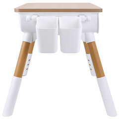 Стол детский + стул BRABIX KIDS CS-001, растущий, 2-7 лет, ЛДСП, пластик, 533288