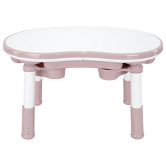Стол детский трансформер 3 в 1 BRABIX KIDS CT-001, растущий, 2-8 лет, пластик, розовый, 533289