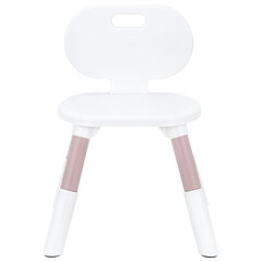 Стул детский BRABIX KIDS CC-001, 2-8 лет, пластик розовый + белый, 533294