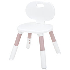 Стул детский BRABIX KIDS CC-001, 2-8 лет, пластик розовый + белый, 533294