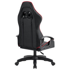 Кресло компьютерное DEFENDER &laquo;Kraken&raquo;, 2 подушки, ткань, черное/<wbr/>красное