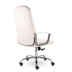 Кресло офисное &laquo;Бостон&raquo;, CH-277, хром, ткань, бежевый (M-11)