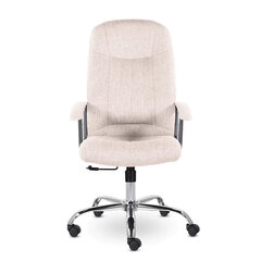 Кресло офисное &laquo;Бостон&raquo;, CH-277, хром, ткань, бежевый (M-11)