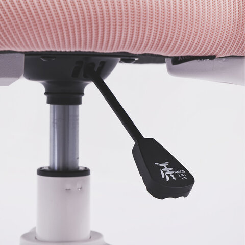 Кресло детское с подставкой для ног BRABIX KIDS "MG-220", сетка/ткань TW, розовое, 533314 - фото 9