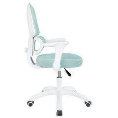 Кресло детское с поясничной поддержкой BRABIX KIDS "MG-225", сетка/ткань TW, голубое, 533317