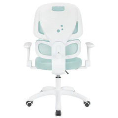 Кресло детское с поясничной поддержкой BRABIX KIDS &laquo;MG-225&raquo;, сетка/<wbr/>ткань TW, голубое, 533317