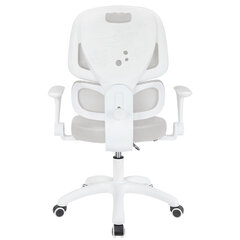 Кресло детское с поясничной поддержкой BRABIX KIDS "MG-225", сетка/ткань TW, серое, 533318