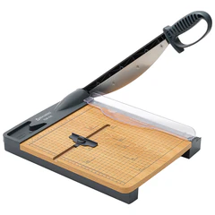 Резак сабельный BRAUBERG KATANA WOOD TSW-435 А4, 35 листов, длина реза 300 мм, деревянное основание, 533367