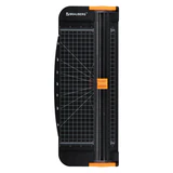 Резак роликовый BRAUBERG SUPER PLUS A4, 12 листов, длина реза 310 мм, линейка для реза, +3 лезвия В ПОДАРОК, 533369