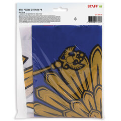 Флаг России 90&times;135 см, с гербом РФ, BRAUBERG/<wbr/>STAFF, 550178