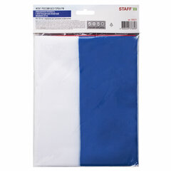 Флаг России 90&times;135 см без герба, ПОВЫШЕННАЯ прочность и влагозащита, флажная сетка, STAFF, 550227