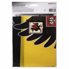 Флаг Российской Империи &laquo;МЫ РУССКИЕ С НАМИ БОГЪ&raquo; 90&times;135 см, полиэстер, STAFF, 550231