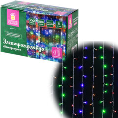 Электрогирлянда-занавес комнатная &laquo;Штора&raquo; 2&times;2 м, 304 LED, мультицветная, 220 V, контроллер, ЗОЛОТАЯ СКАЗКА, 591105