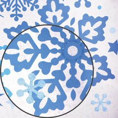 Украшение для окон и стекла ЗОЛОТАЯ СКАЗКА &laquo;Узоры на окне 1&raquo;, 30&times;38 см, ПВХ, 591215