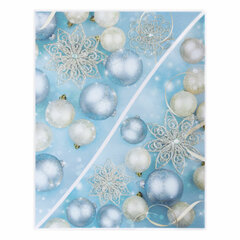 Украшение для окон и стекла ЗОЛОТАЯ СКАЗКА &laquo;Зимнее волшебство 4&raquo;, 30&times;38 см, ПВХ, 591254