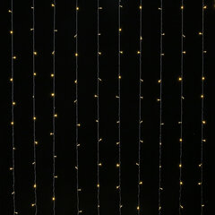 Электрогирлянда-занавес комнатная &laquo;Штора&raquo; 3&times;3 м, 196 LED, теплый белый свет, 220 V, ЗОЛОТАЯ СКАЗКА, 591352