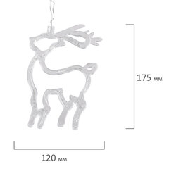 Электрогирлянда-занавес комнатная &laquo;Фигурки&raquo;, 3&times;1 м, 120 LED, тёплый белый, 220 V, контроллер, ЗОЛОТАЯ СКАЗКА, 591361