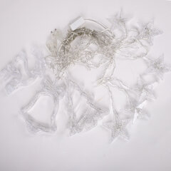 Электрогирлянда-занавес комнатная &laquo;Фигурки&raquo;, 3&times;1 м, 120 LED, тёплый белый, 220 V, контроллер, ЗОЛОТАЯ СКАЗКА, 591361