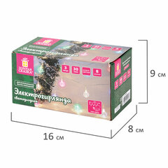 Электрогирлянда-нить комнатная &laquo;Bubble ball&raquo;, 3 м, 30 LED, мультицветная, 220 V, контроллер, ЗОЛОТАЯ СКАЗКА, 591363