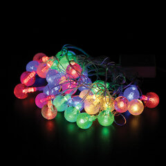 Электрогирлянда-нить комнатная &laquo;Bubble ball&raquo;, 3 м, 30 LED, мультицветная, 220 V, контроллер, ЗОЛОТАЯ СКАЗКА, 591363