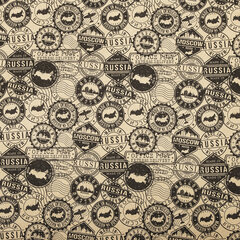 Бумага упаковочная подарочная &laquo;Kraft Unlimited&raquo;, 70&times;100 см, 10 дизайнов ассорти, ЗОЛОТАЯ СКАЗКА, 591913