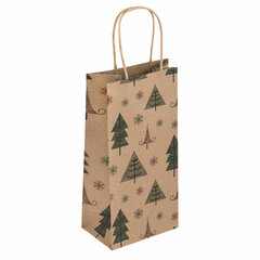 Пакет подарочный КОМПЛЕКТ 10 штук, 12&times;8&times;25 см, ЗОЛОТАЯ СКАЗКА, 591963