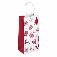 Пакет подарочный КОМПЛЕКТ 10 штук, 12&times;8&times;25 см, ЗОЛОТАЯ СКАЗКА, 591964