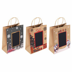 Пакет подарочный НАБОР 6 штук, 21&times;14&times;26 см, скретч-слой + стилус, &laquo;NY Kraft&raquo;, ЗОЛОТАЯ СКАЗКА, 591967