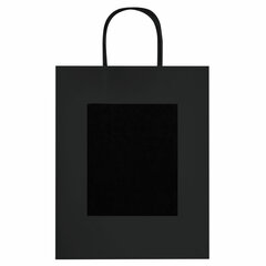 Пакет подарочный КОМПЛЕКТ 7 штук, 26&times;13&times;32 см, скретч-слой + стилус, &laquo;Black Kraft&raquo;, ЗОЛОТАЯ СКАЗКА, 591970