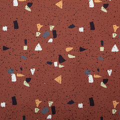 Бумага упаковочная подарочная мелованная &laquo;Terrazzo&Memphis&raquo;, 70&times;100 см, 10 дизайнов ассорти, ЗОЛОТАЯ СКАЗКА, 592054