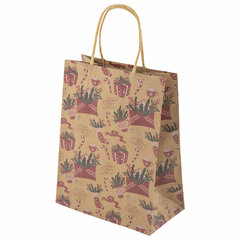 Пакет подарочный КОМПЛЕКТ 10 штук новогодний 18&times;10&times;23 см, &laquo;Письмо Деду Морозу&raquo;, ЗОЛОТАЯ СКАЗКА, 592127