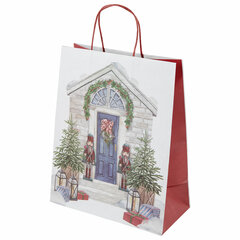 Пакет подарочный КОМПЛЕКТ 10 штук новогодний 26&times;13&times;32 см, &laquo;Новогодняя Сказка&raquo;, ЗОЛОТАЯ СКАЗКА, 592131