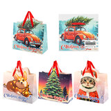 Пакет подарочный (1 шт.) новогодний, 26х13х32 см "Без границ" ассорти, ламинация, ЗОЛОТАЯ СКАЗКА, 592439