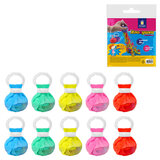 Хлопушка-серпантин 5 метров в мешочке, КОМПЛЕКТ 10 штук "Мини Бум", бумага, ЗОЛОТАЯ СКАЗКА, 592461