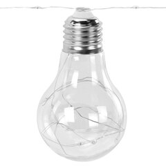 Электрогирлянда-нить комнатная 3 м, 100 LED, с насадками, вид: &laquo;Лампочки&raquo;, мультицветная, ЗОЛОТАЯ СКАЗКА, 592473