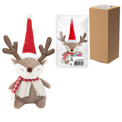 Украшение новогоднее интерьерное 40 см &laquo;Забавный оленёнок&raquo;, полиэстер, ЗОЛОТАЯ СКАЗКА, 592509