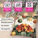 Чехол на подушку новогодний, НАБОР 4 шт., 45х45 см, "X-mas Magic", полиэстер, ЗОЛОТАЯ СКАЗКА, 592528