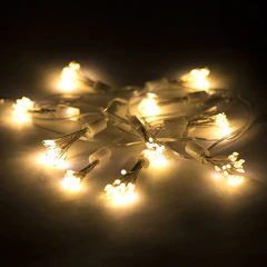 Гирлянда-пучки 2,4 м, 150 LED, тип: &laquo;Пучки&raquo;, 10 пучков, тёплый белый, USB, ЗОЛОТАЯ СКАЗКА, 592557