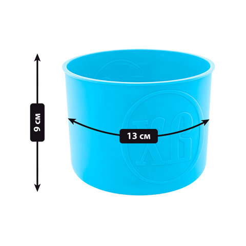 Форма для выпечки пасхального кулича силиконовая "ХВ", НАБОР 3 шт., 3 размера, ЗОЛОТАЯ СКАЗКА, 592643 - фото 5