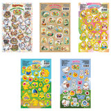 Наклейки пасхальные, "Весенние радости", дизайны ассорти, 0675, 0676, 0684, 0689, 0673