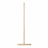 Швабра для пола деревянная, длина черенка 120 см, рабочая часть 35 см