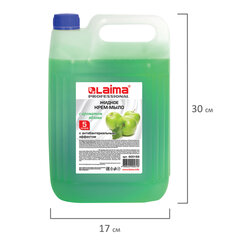 Мыло-крем жидкое 5 л, ЛАЙМА PROFESSIONAL &laquo;Яблоко&raquo;, с антибактериальным эффектом, 600189
