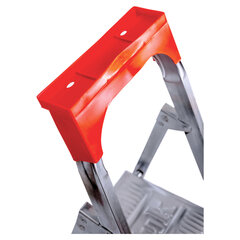 Стремянка стальная 10 ступеней, верхняя площадка 2,26 м, до 150 кг, облегченная, вес 13 кг, UFUK