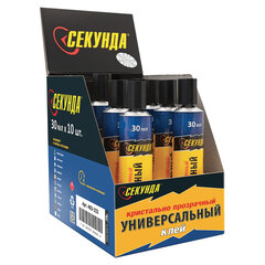 Клей универсальный СЕКУНДА, 30 мл, в шоу-боксе, 403-158/<wbr/>403-232