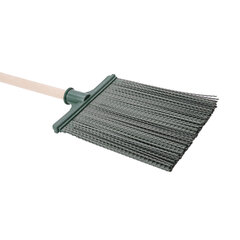 Метла синтетическая плоская 25&times;22 см, с черенком 120 см, еврорезьба, № 3, LAIMA EXPERT, 600385