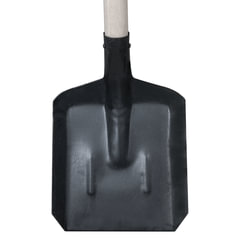 Лопата совковая 23&times;27 см, с ребрами жесткости, высота 145 см, деревянный черенок