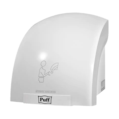 Сушилка для рук PUFF-8820, 2000 Вт, пластик, белая